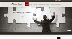 Desktop Screenshot of ivandelbarrio.com