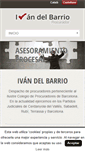 Mobile Screenshot of ivandelbarrio.com